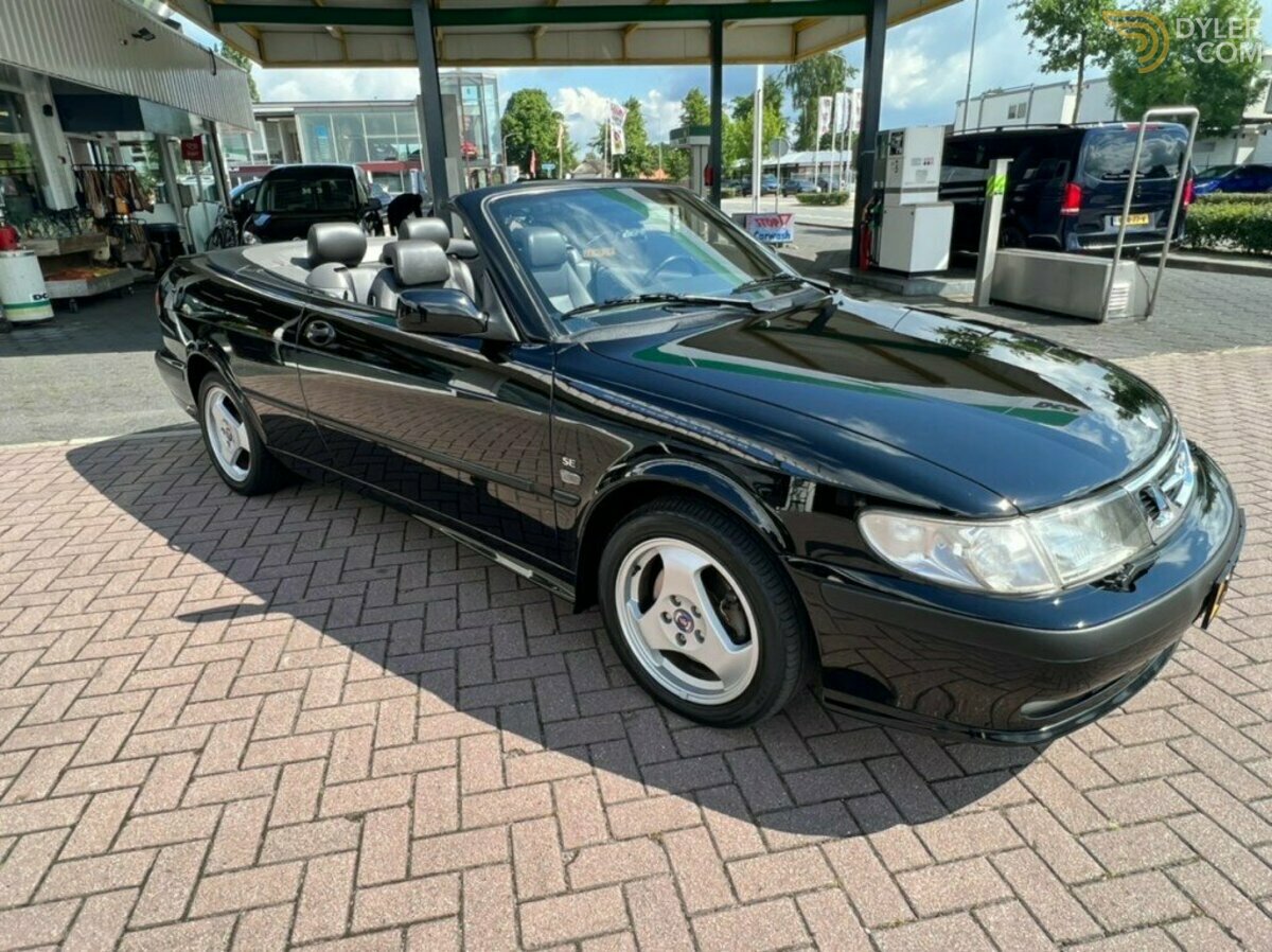 2000 Saab 9-3 2.0 Turbo S CABRIOLET automaat 188.000km #YOUNGTIM, foto 12