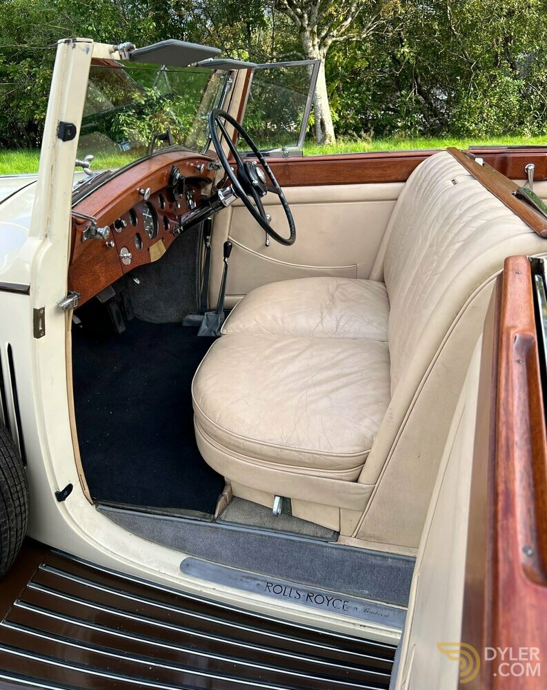 1938 Rolls-Royce 25/30 Park Ward 4 door Cabriolet GGR54, foto 5