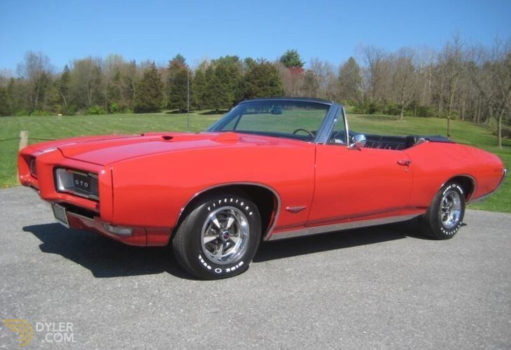 Classic 1968 Pontiac GTO Convertible for Sale Dyler