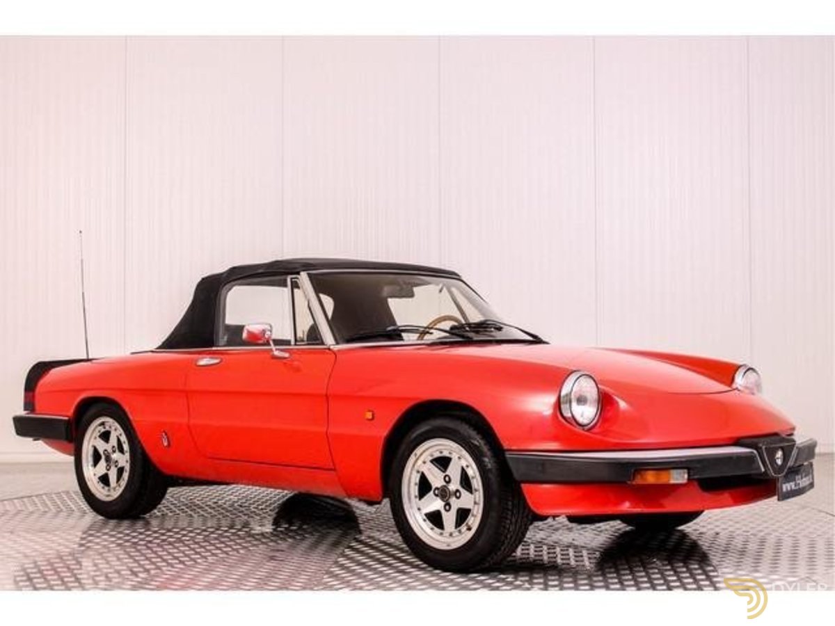1985 Alfa Romeo Spider 1600, foto 12