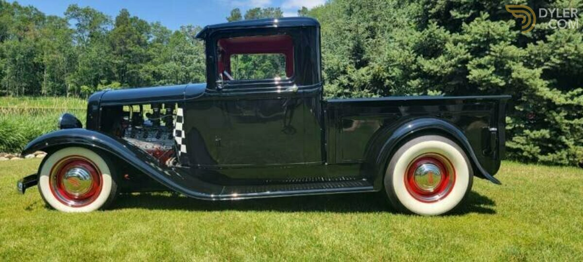 1933 Ford Model A Street Rod Pickup Truck, foto 2