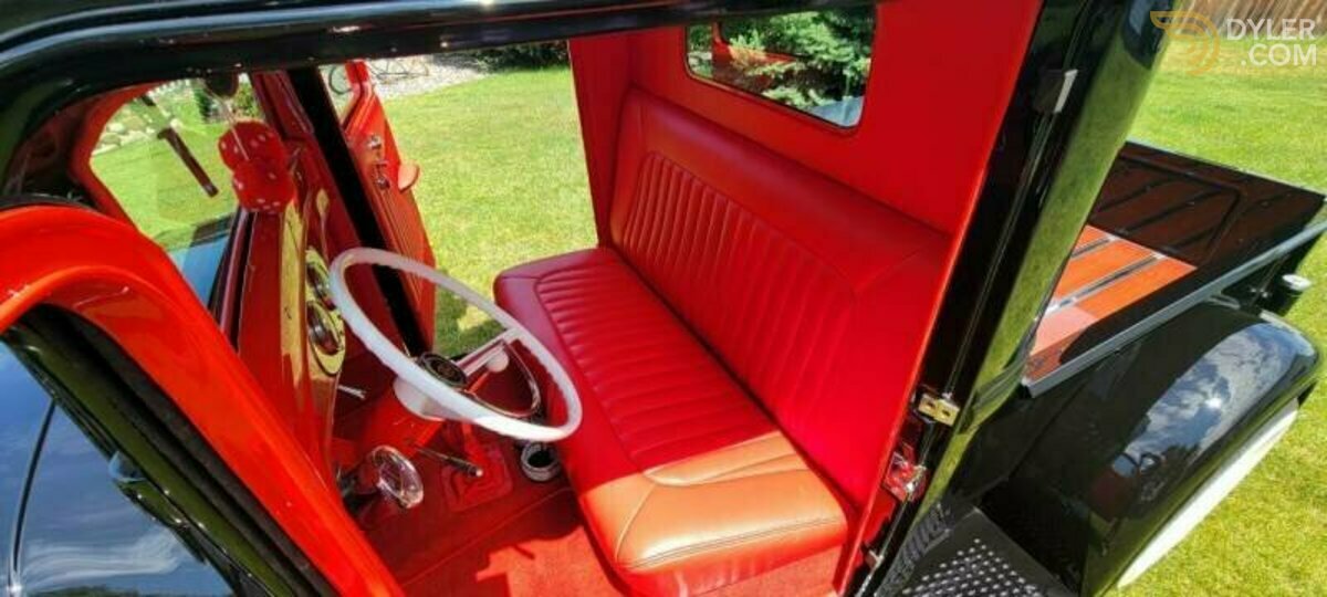 1933 Ford Model A Street Rod Pickup Truck, foto 10