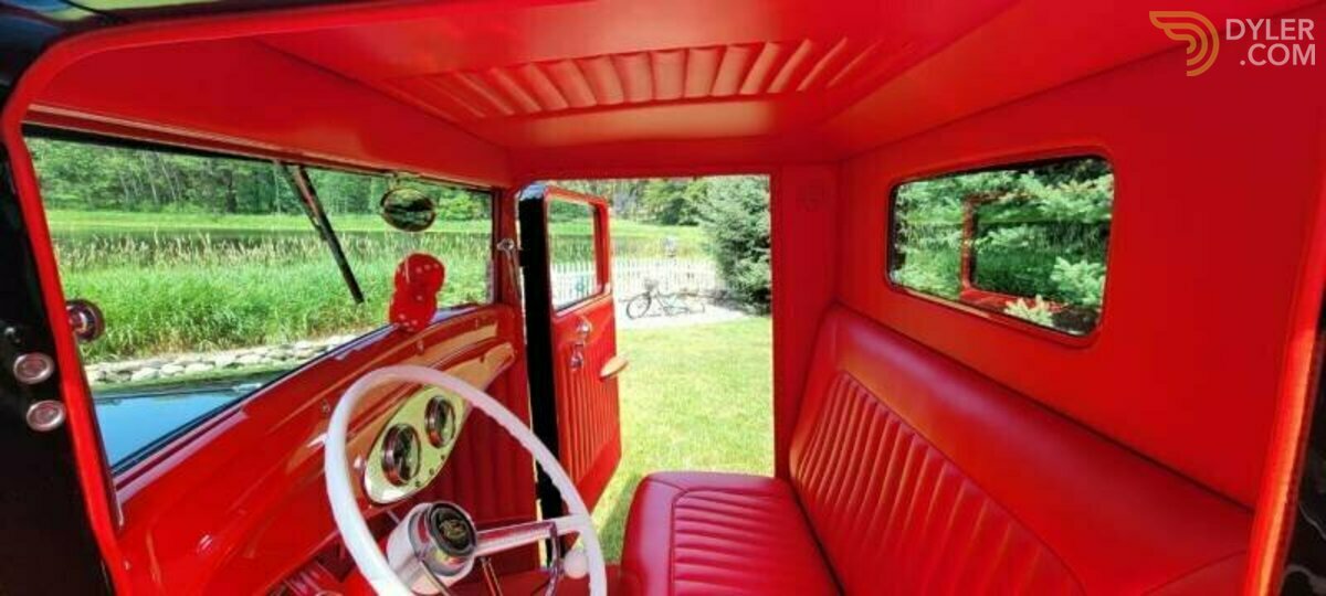 1933 Ford Model A Street Rod Pickup Truck, foto 11