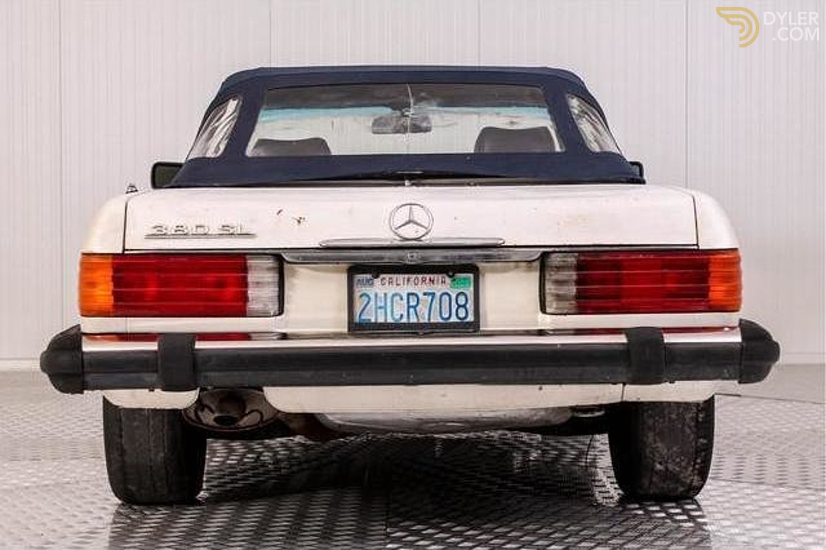 1982 Mercedes-Benz 380 SL Roadster, foto 4