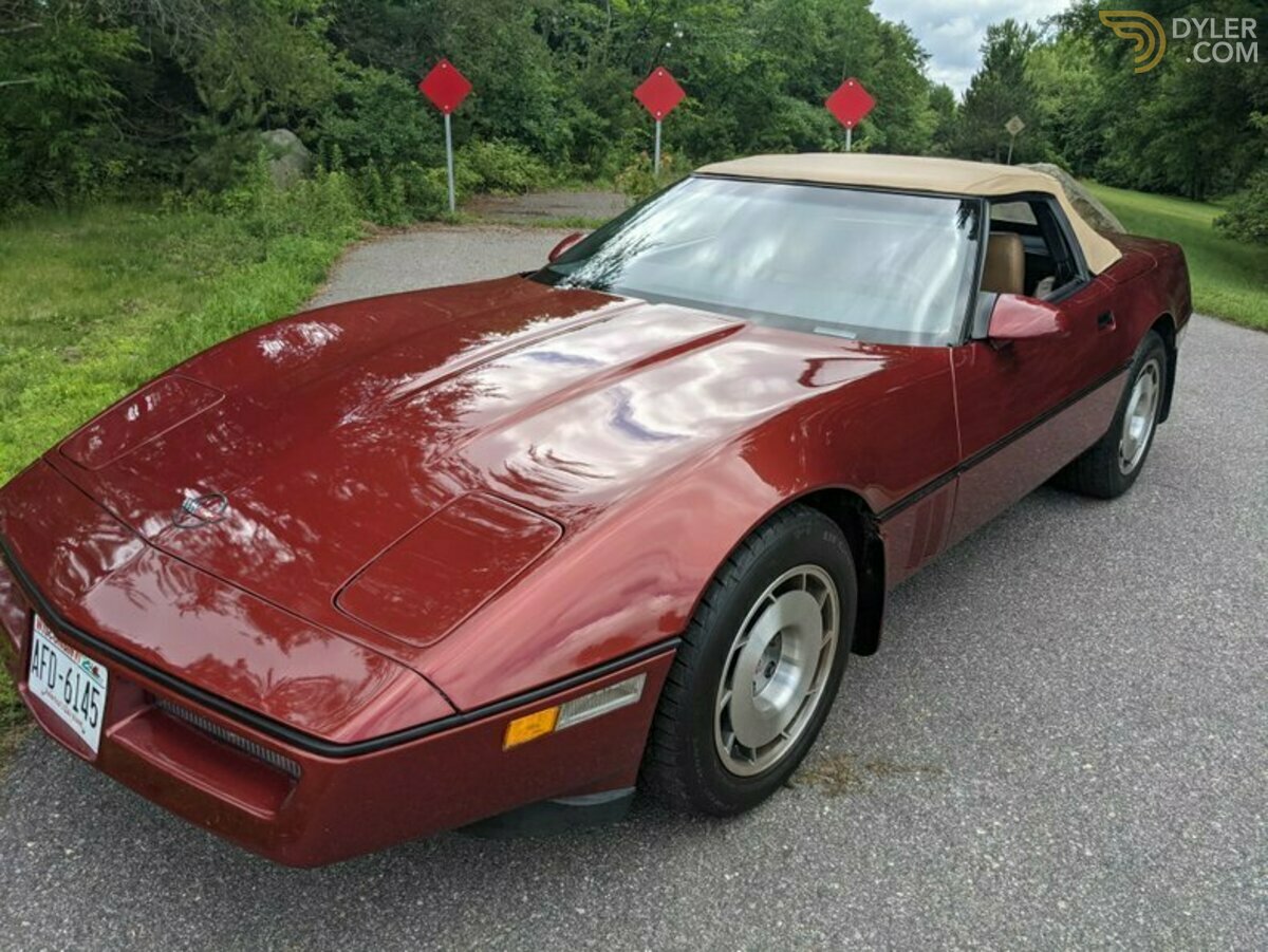 1987 Chevrolet Corvette Convertible, foto 2
