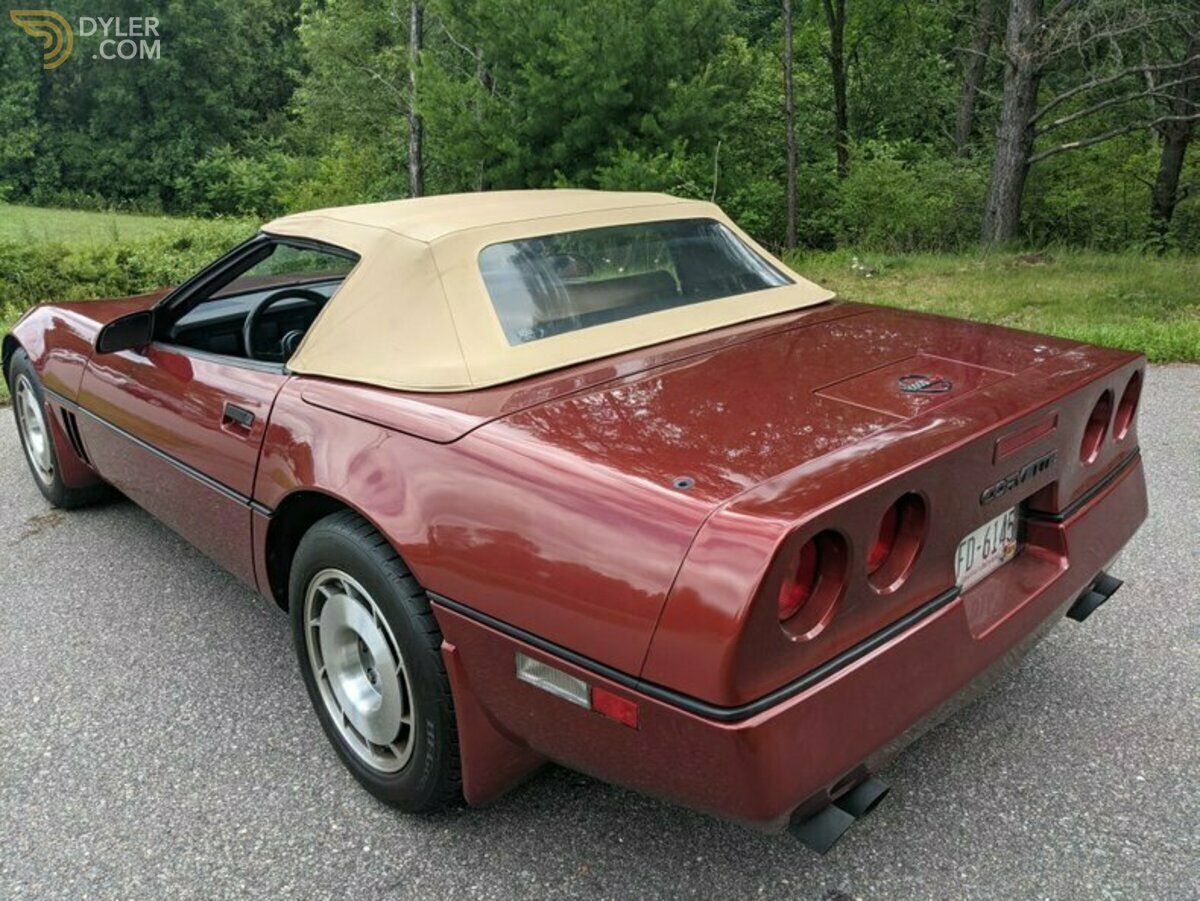 1987 Chevrolet Corvette Convertible, foto 4