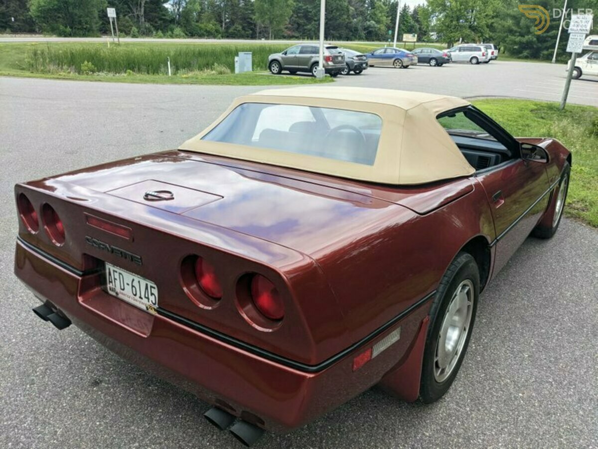 1987 Chevrolet Corvette Convertible, foto 6