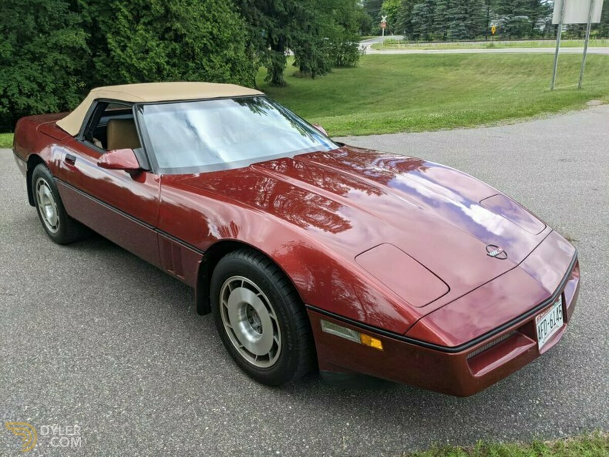 1987 Chevrolet Corvette Convertible, foto 8