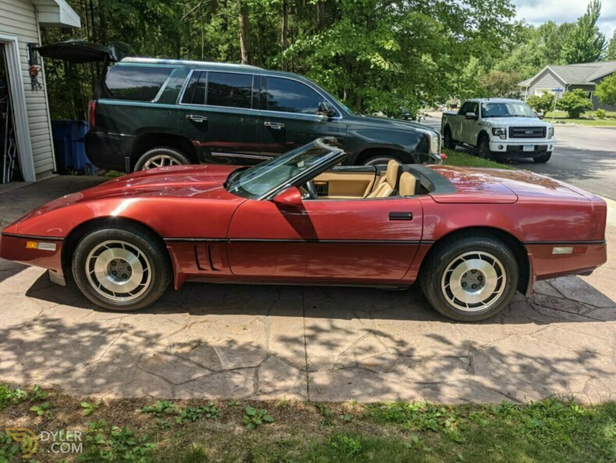 1987 Chevrolet Corvette Convertible, foto 10