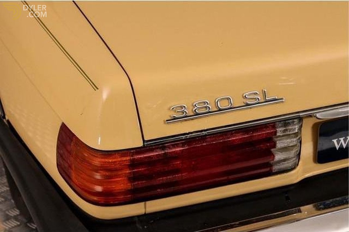 1982 Mercedes-Benz 380 SL Roadster, foto 10
