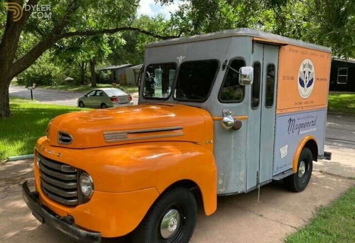 Classic 1950 Ford F1 Bread Truck Aluminum box For Sale. Price 17 500