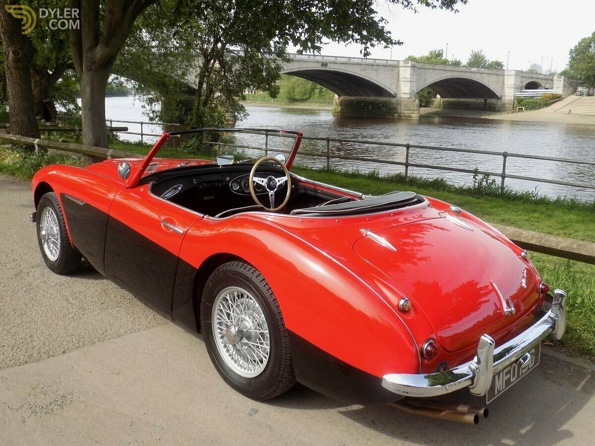 1957 Austin-Healey 100 100/6 (BN4), foto 2