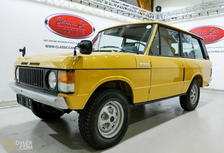 Classic 1981 Land Rover Range Rover Classic 3.5 V8 ONLINE AUCTION For