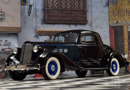 Packard Super 8 Model 958 Coupe 1936 Black Packard Super 8 Model 958 Coupe 1936 Black Car for Sale. 469740