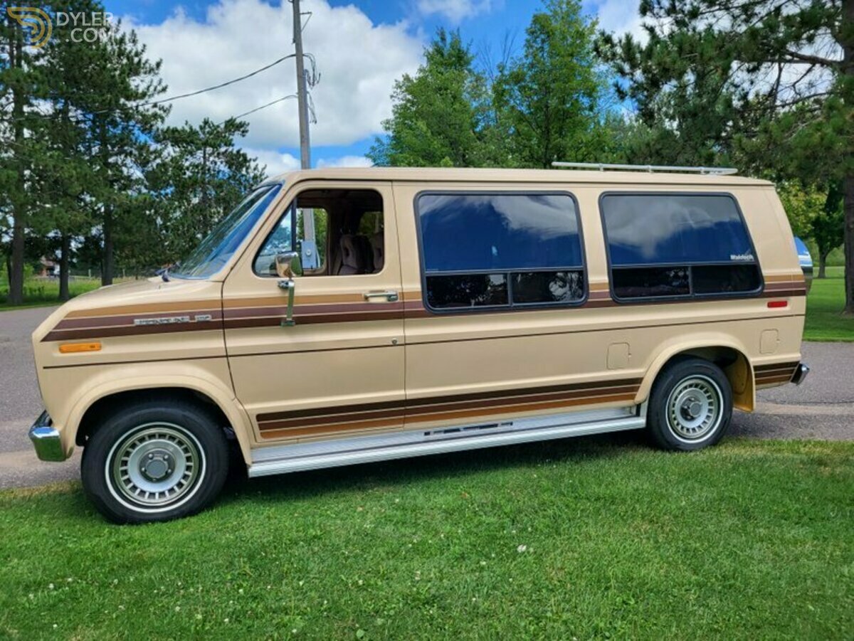 1985 Ford Econoline Waldoch Conversion Van, foto 2