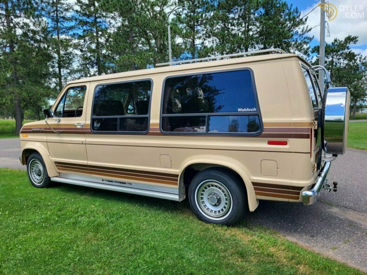 1985 Ford Econoline Waldoch Conversion Van, foto 4