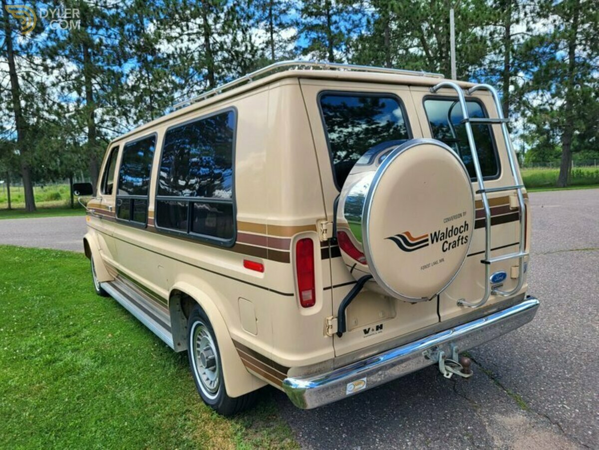1985 Ford Econoline Waldoch Conversion Van, foto 5
