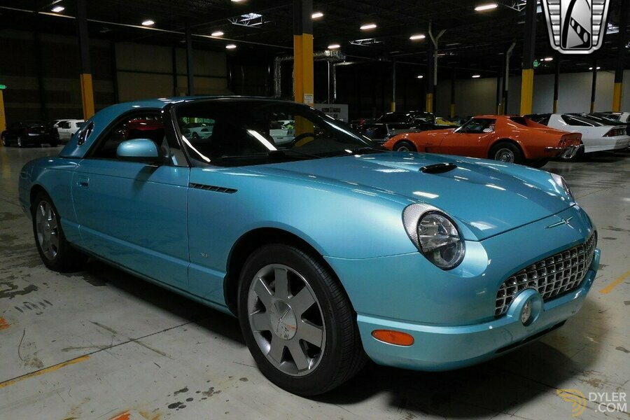 2002 Ford Thunderbird Convertible w/ Hardtop For Sale. Price 23 000 USD