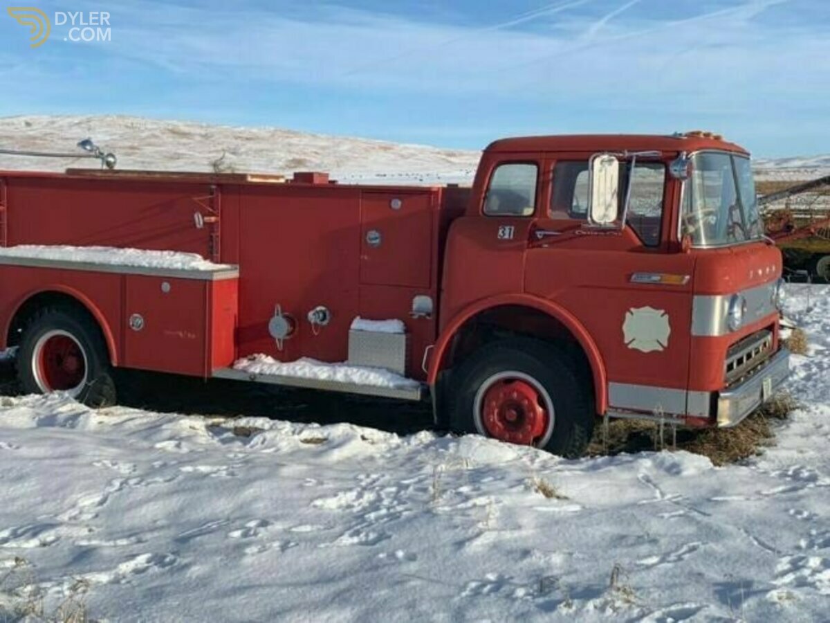 1969 Ford C850 Fire Truck, foto 3