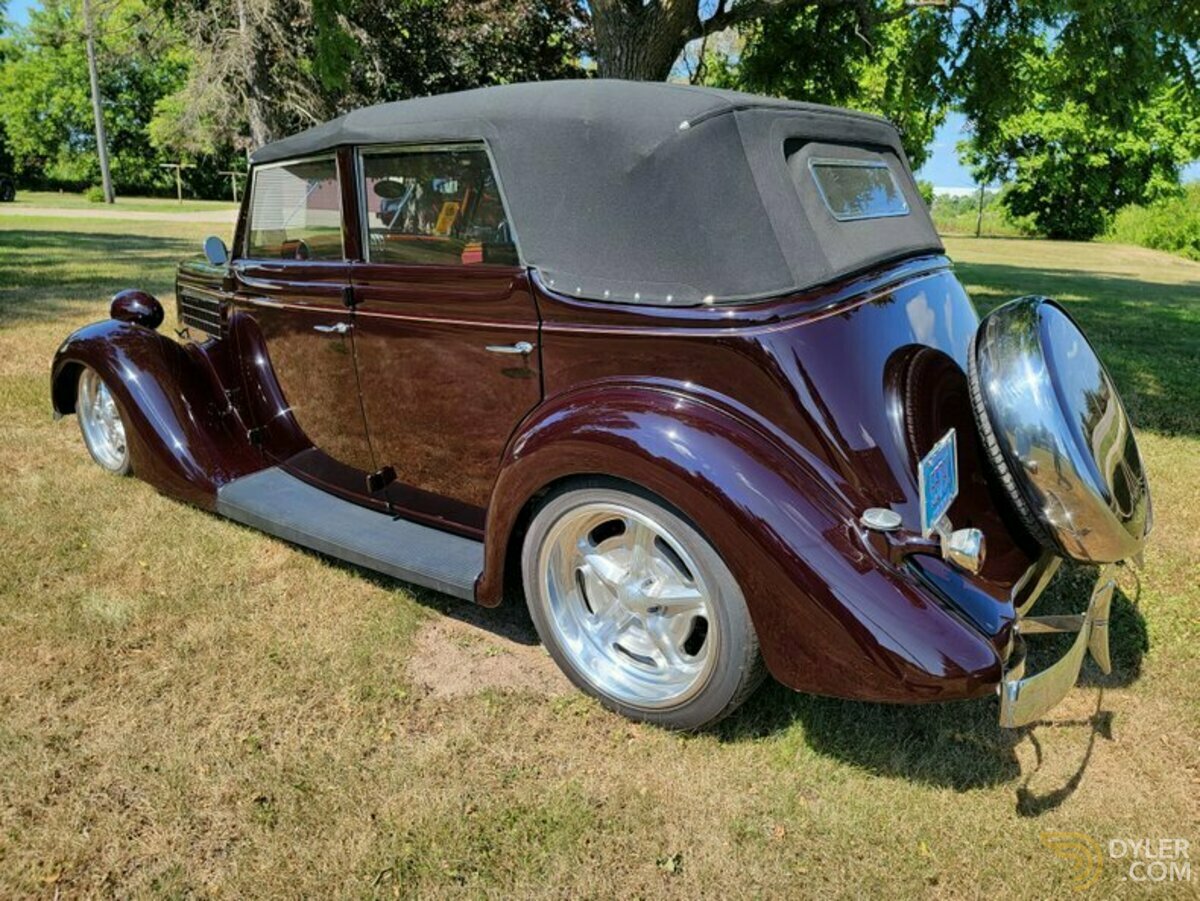 1935 Ford Deluxe Convertible Sedan, foto 5
