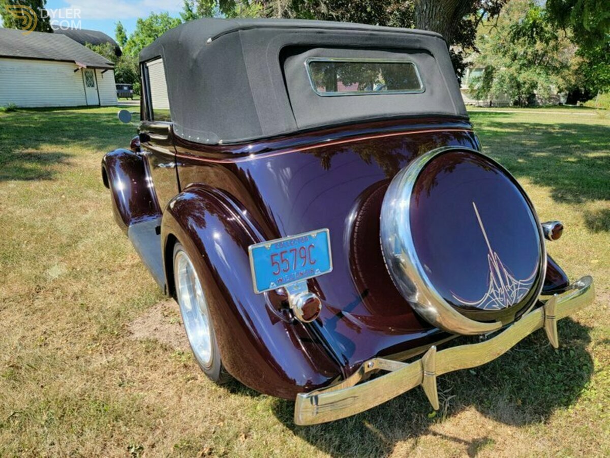 1935 Ford Deluxe Convertible Sedan, foto 6