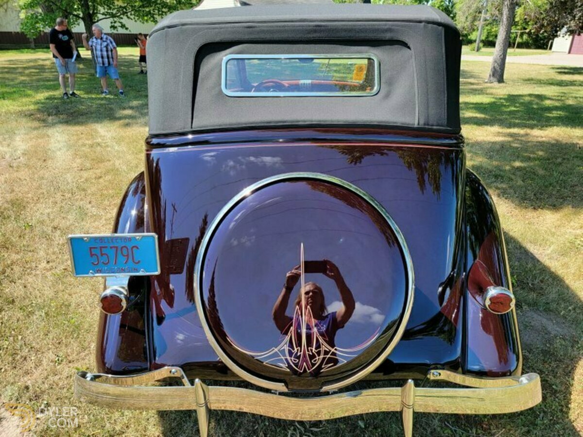 1935 Ford Deluxe Convertible Sedan, foto 7
