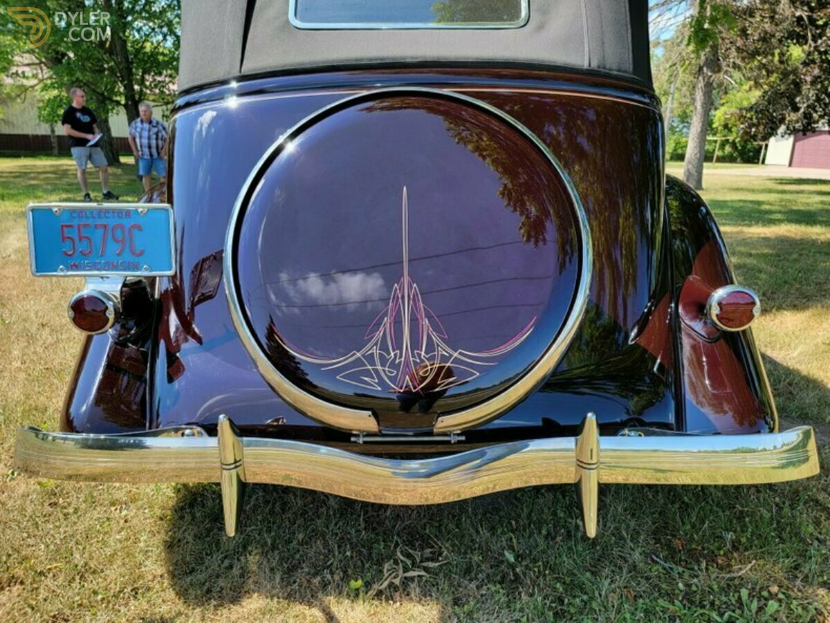 1935 Ford Deluxe Convertible Sedan, foto 8