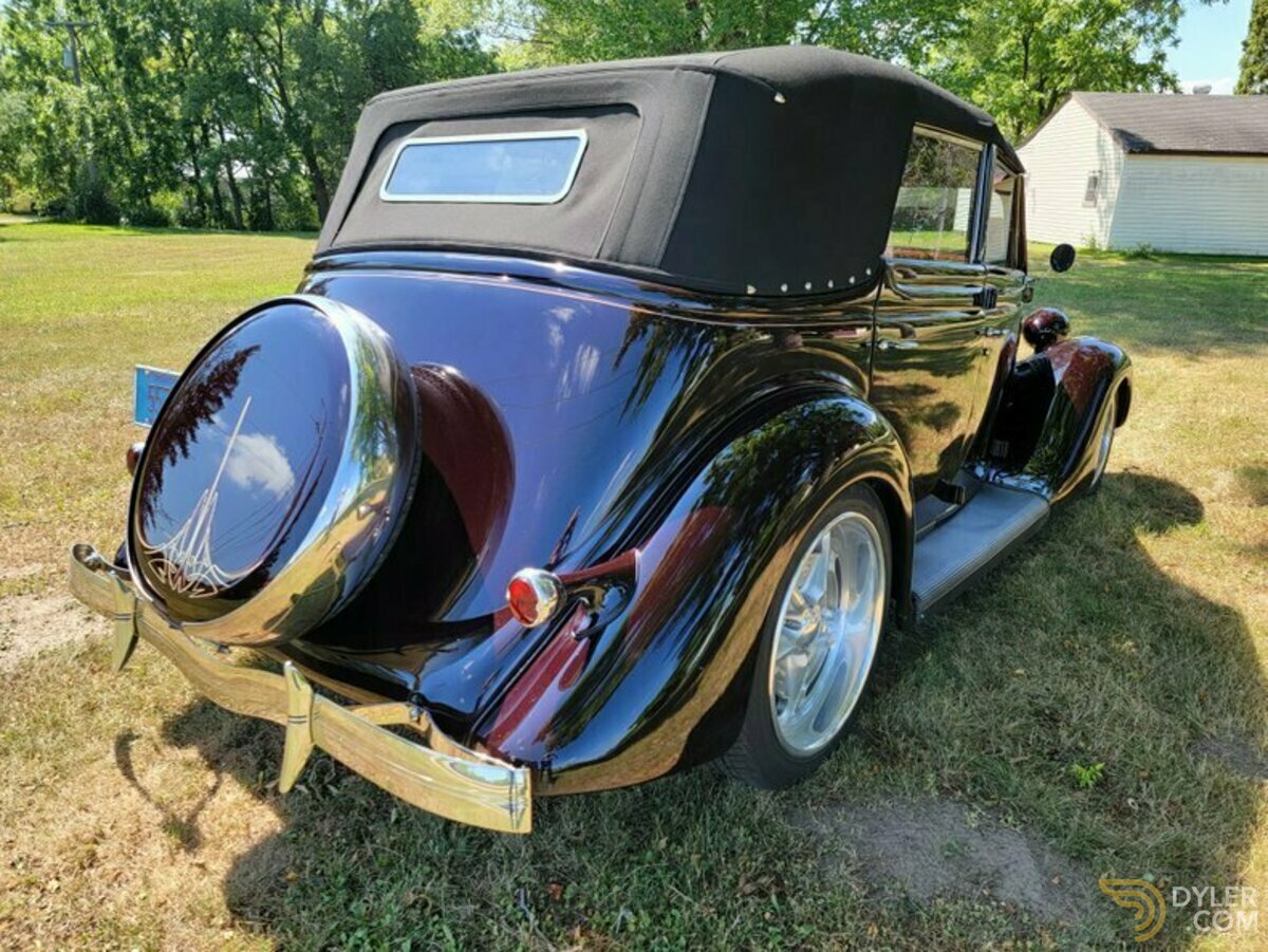 1935 Ford Deluxe Convertible Sedan, foto 9