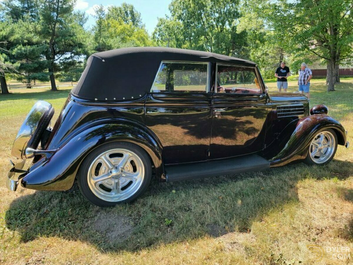 1935 Ford Deluxe Convertible Sedan, foto 10