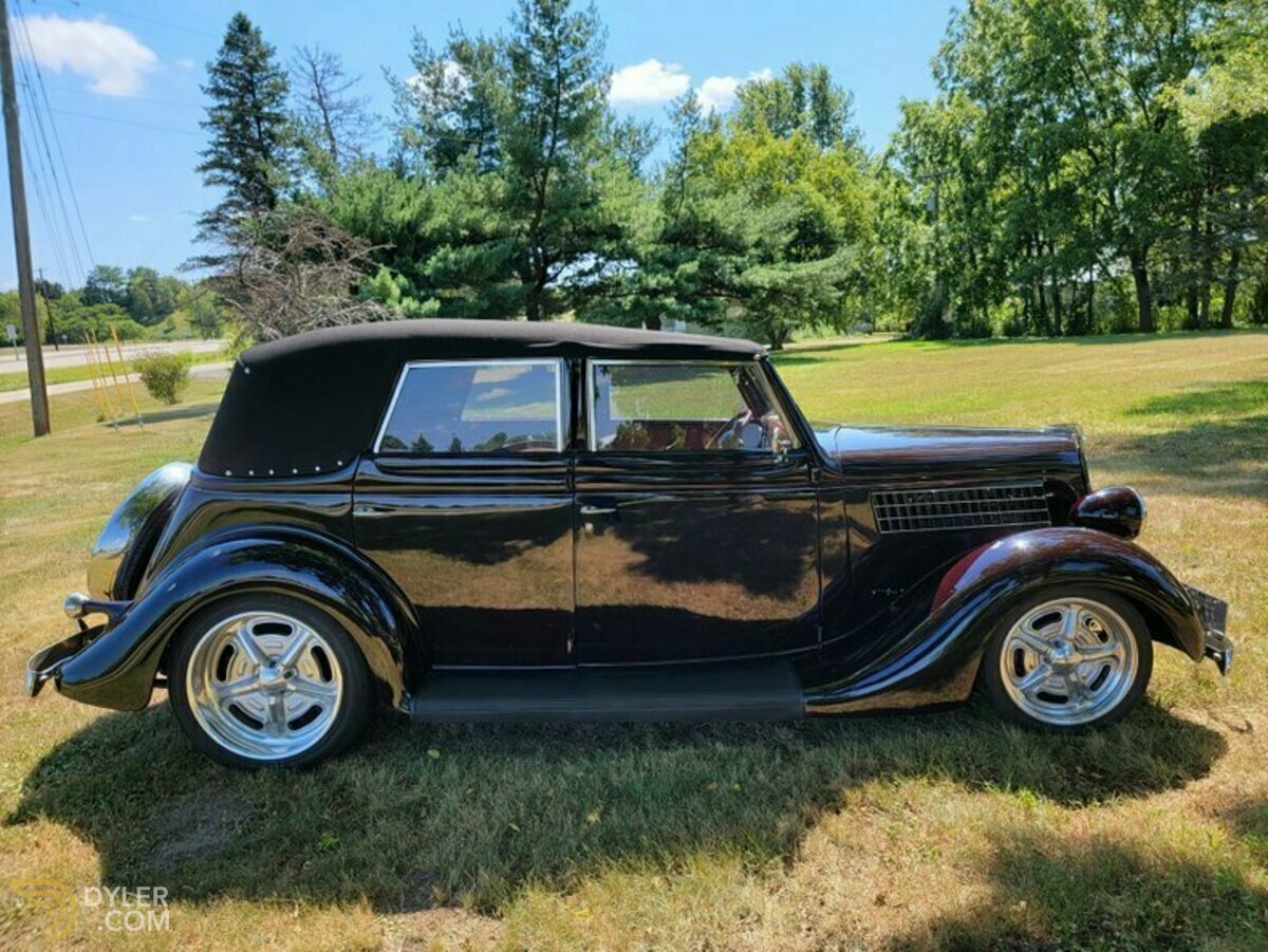1935 Ford Deluxe Convertible Sedan, foto 11