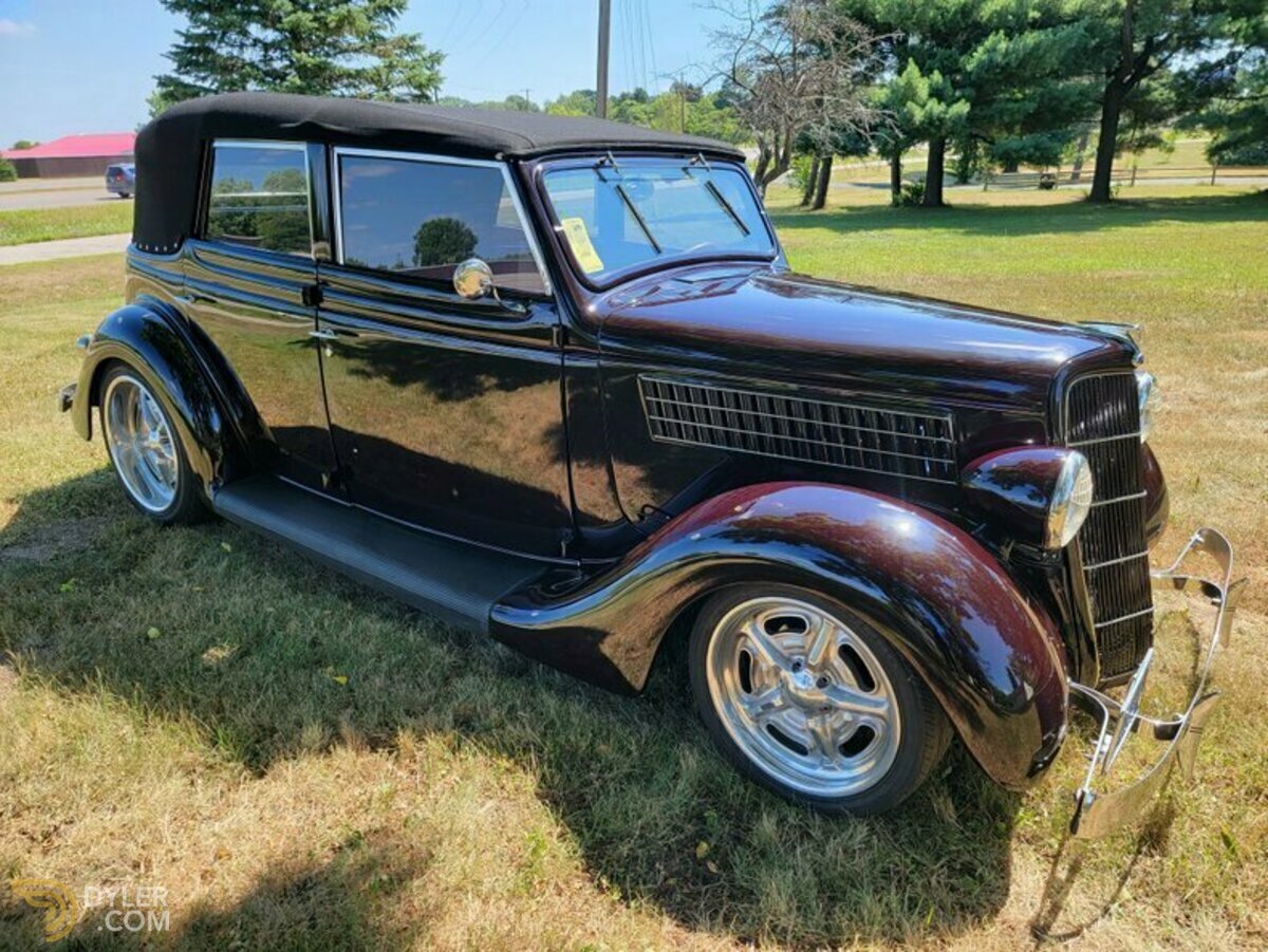 1935 Ford Deluxe Convertible Sedan, foto 12