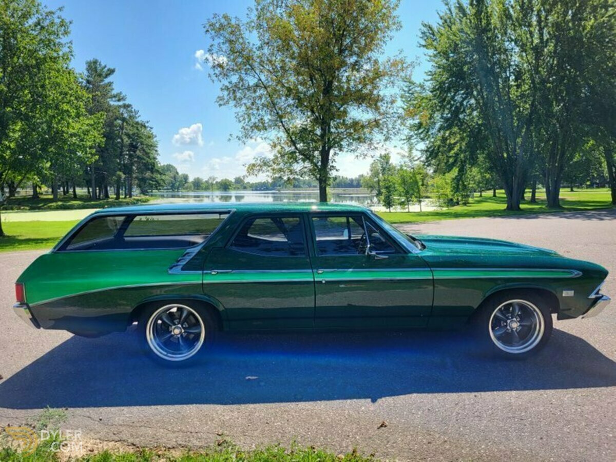 1968 Chevrolet Chevelle Nomad Wagon, foto 12