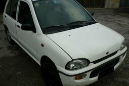 Subaru Vivio 660 4X4 4WD Fliesheck 1997 Weiss