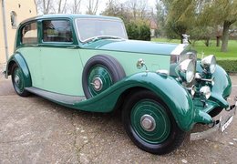 Rolls-Royce 25/30 Park Ward Touring Limousine Sedan / Saloon 1937 Green Rolls-Royce 25/30 Park Ward Touring Limousine Sedan / Saloon 1937 Green Car for Sale. 369238