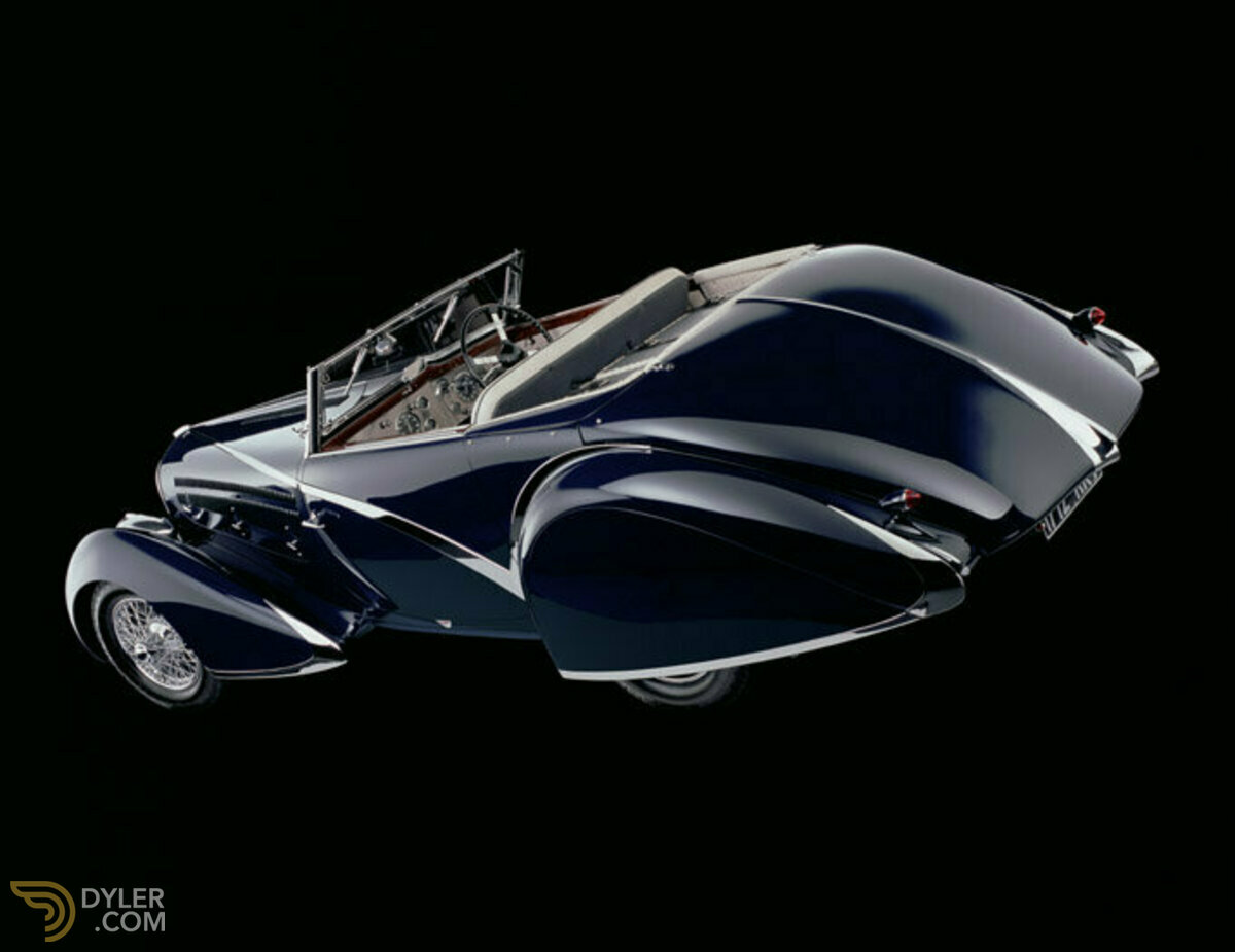 1936 Delahaye 135 Disappearing Top Convertible, foto 11