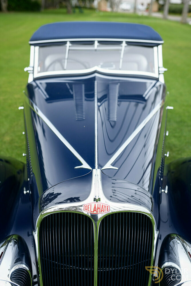 1936 Delahaye 135 Disappearing Top Convertible, foto 8