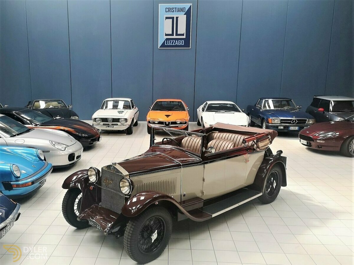 1930 Alfa Romeo 6C 1750 s3 CABRIOLET PININFARINA, foto 2