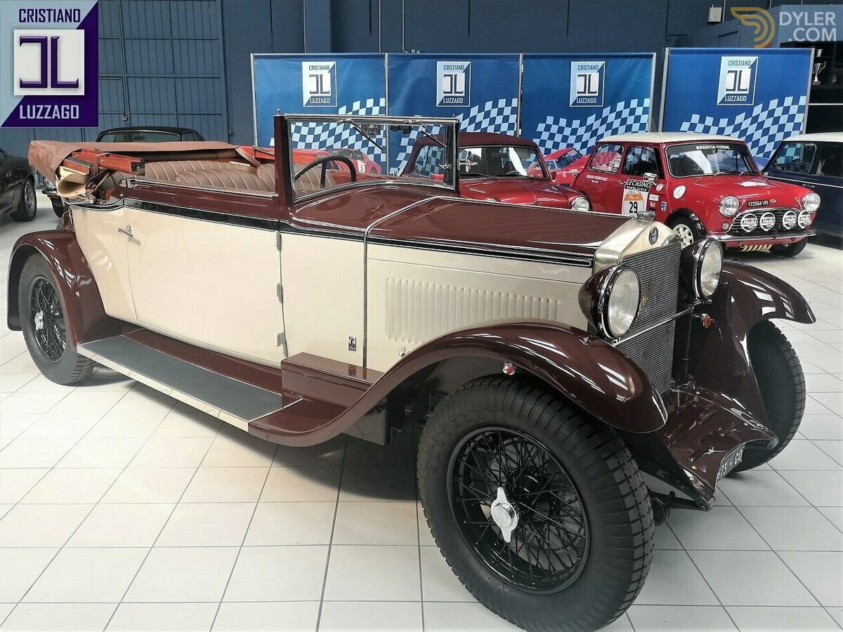 1930 Alfa Romeo 6C 1750 s3 CABRIOLET PININFARINA, foto 5