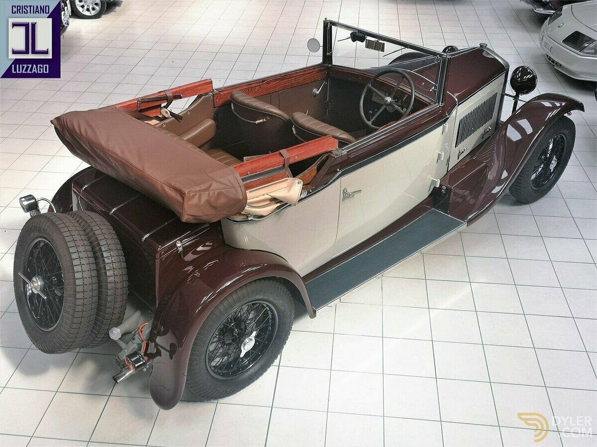 1930 Alfa Romeo 6C 1750 s3 CABRIOLET PININFARINA, foto 6
