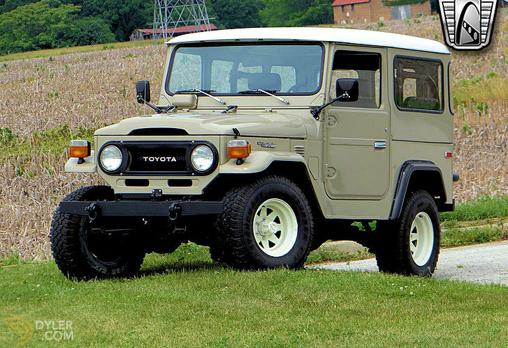 Classic 1975 Toyota Land Cruiser FJ40 for Sale. Price 45 000 USD | Dyler