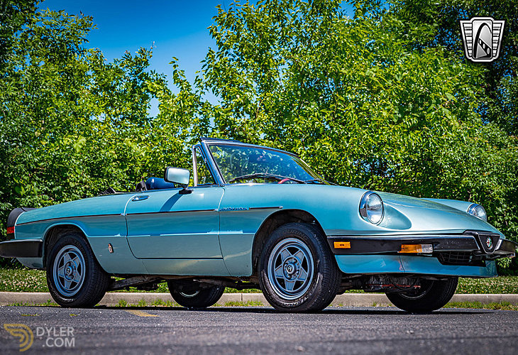 Classic 1983 Alfa Romeo Spider Veloce For Sale Price 12 000 Usd Dyler