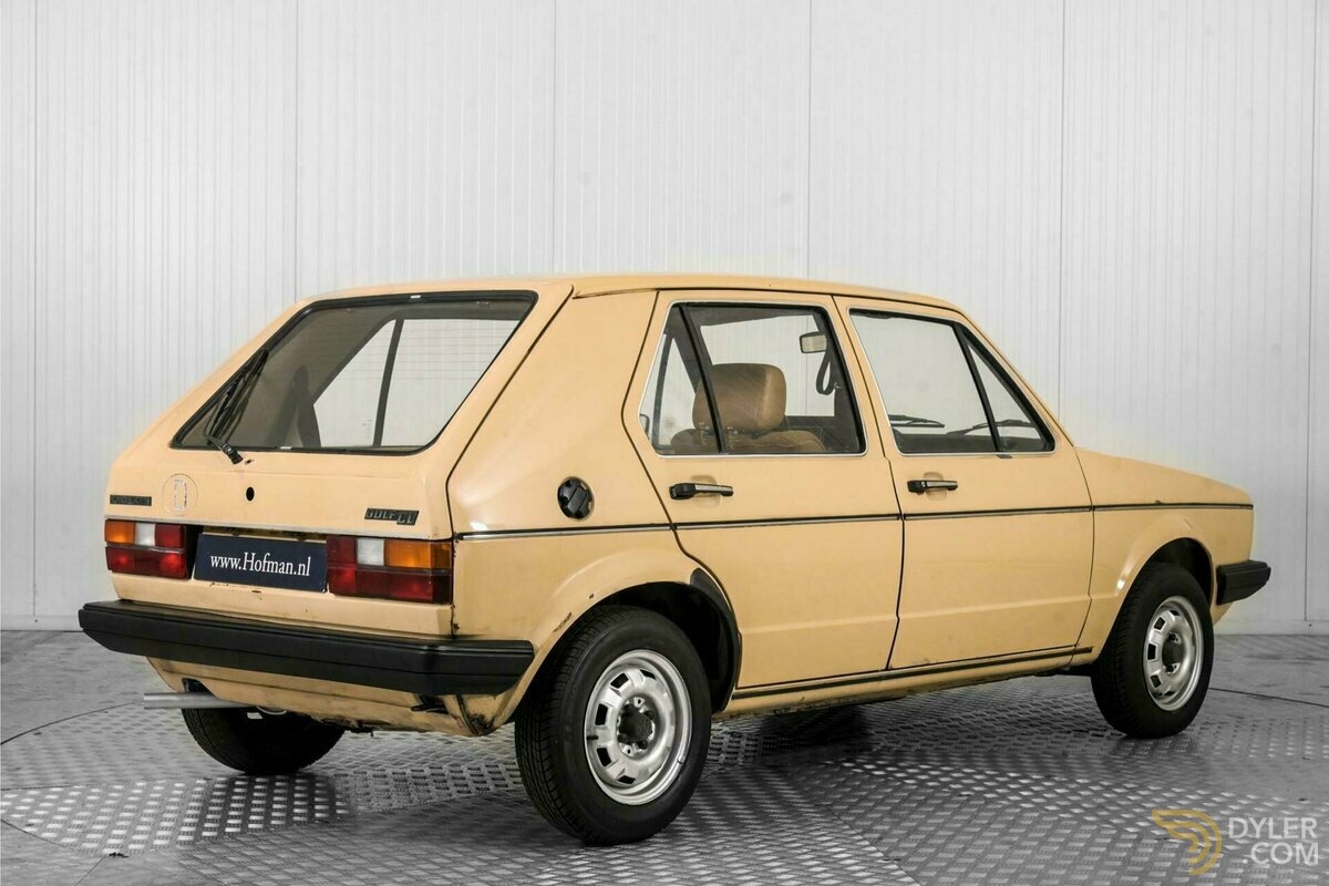 1982 Volkswagen Golf 1 1.6 CL, foto 2
