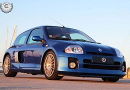 Renault Clio Sport V6 3.0 Hatchback 2001 Blue Renault Clio Sport V6 3.0 Hatchback 2001 Blue Car for Sale. 418229
