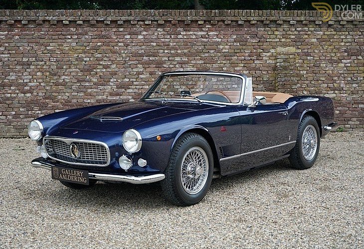 Classic 1961 Maserati 3500 GT for Sale. Price 675 000 EUR Dyler