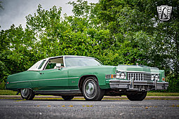 Cadillac Eldorado Coupe 1973 Green Car for Sale. 880644