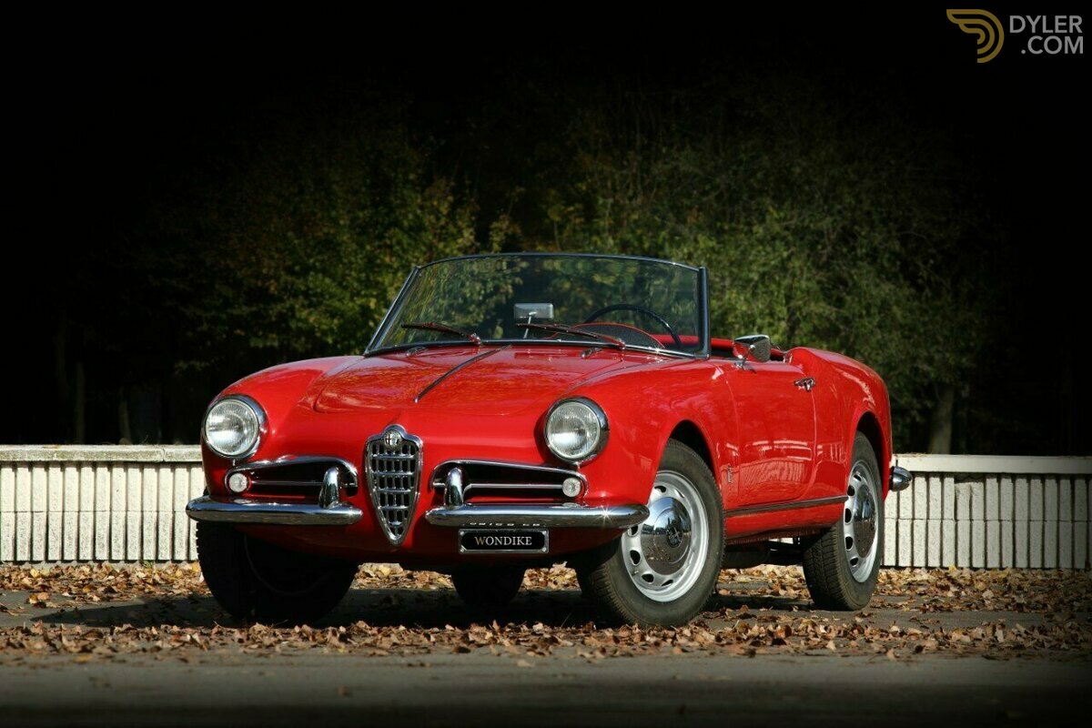 1956 Alfa Romeo Giulietta Spider, foto 1