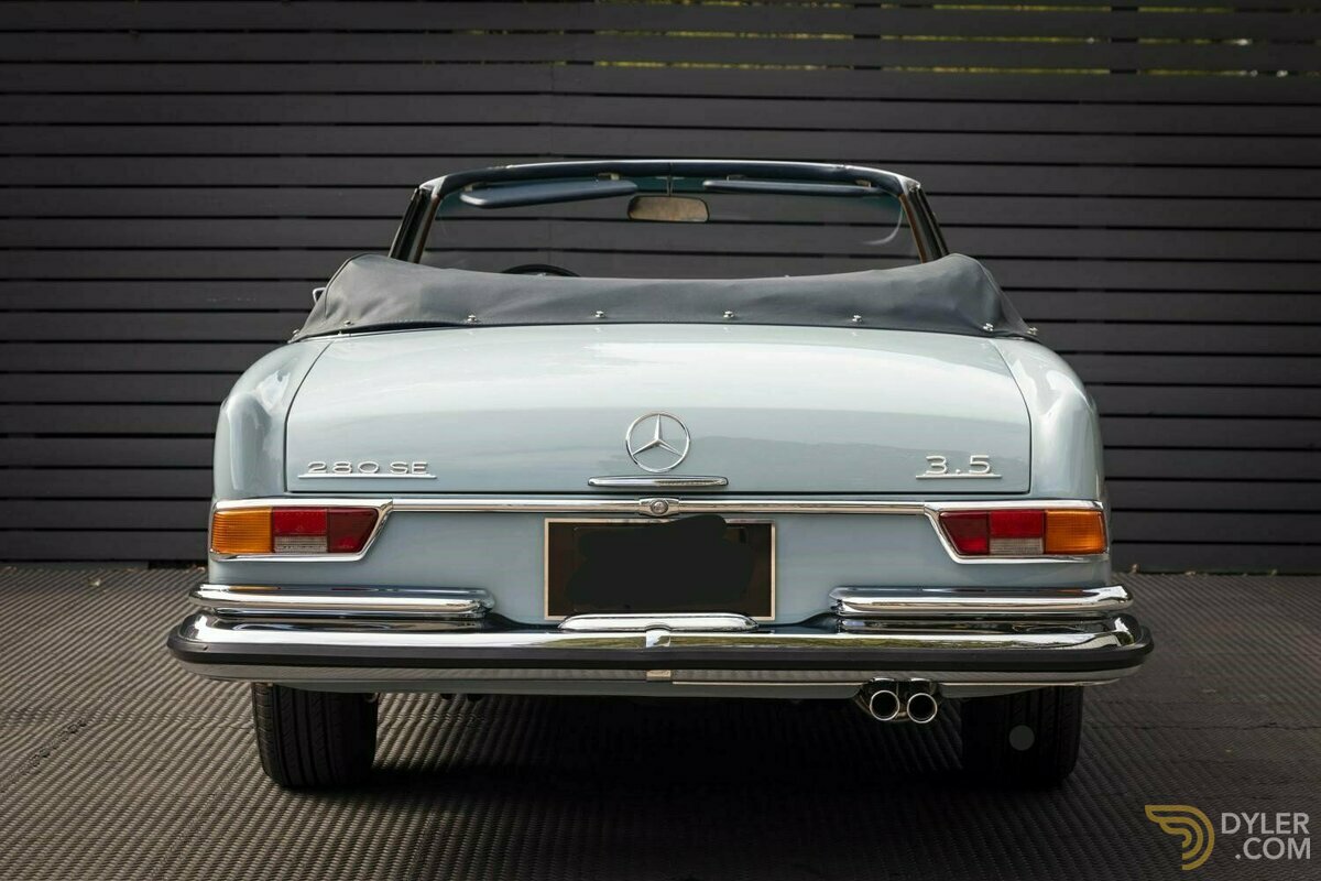 1971 Mercedes-Benz 280 SE 3.5 Cabriolet V8 W116, foto 6