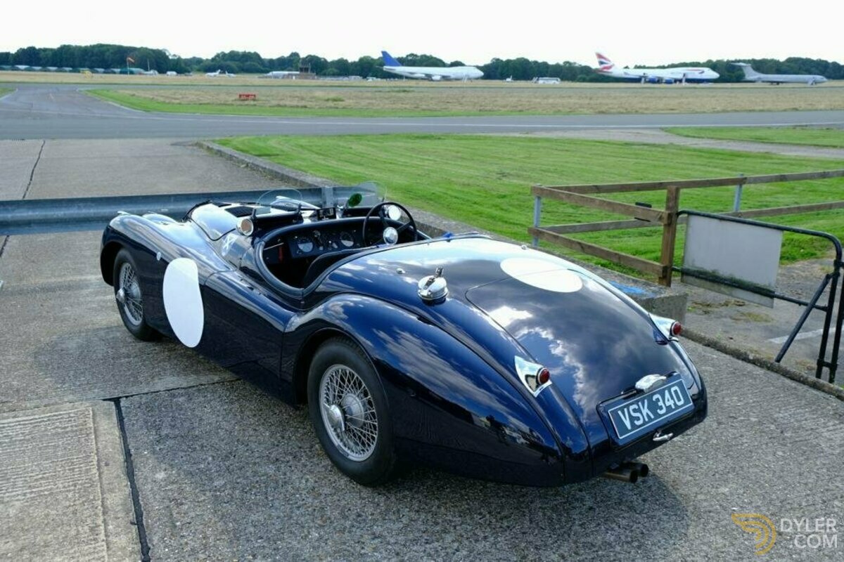 1952 Jaguar XK 120 OTS fast road/rally, foto 3