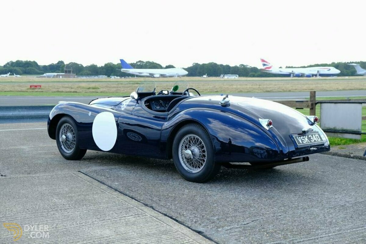 1952 Jaguar XK 120 OTS fast road/rally, foto 4