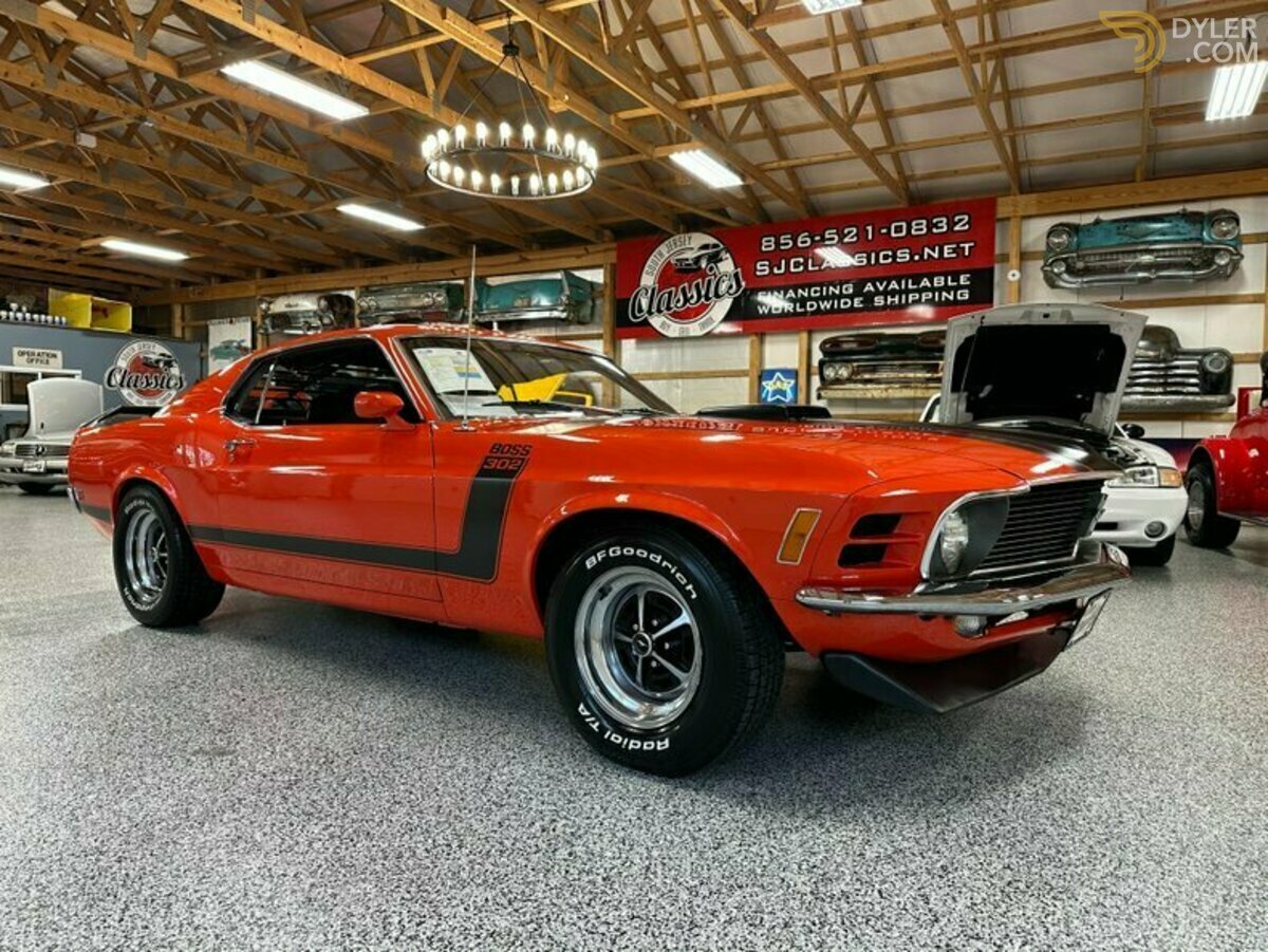 Classic 1970 Ford Mustang Boss 302 En Venta. Precio 82 900 USD - Dyler